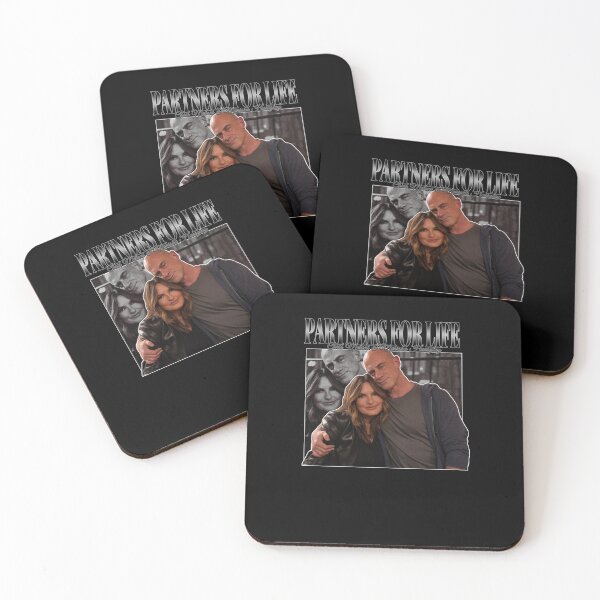 Artikelvorschau, Partners for Life Mariska Hargitay und Chris Meloni Von den 90ern inspirierter Vintage Homage Classic entworfen und verkauft von WendyMorto.
