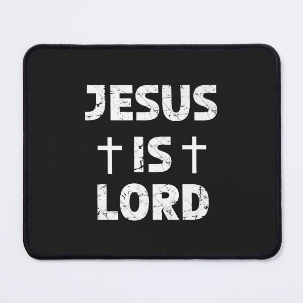 Item preview, JESUS IS LORD religious saying cross graphic Premium designed and sold by olgacadb.
