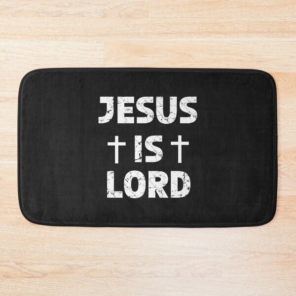 Item preview, JESUS IS LORD religious saying cross graphic Premium designed and sold by olgacadb.