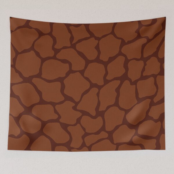 Item preview, French Puce in Giraffe Pattern  designed and sold by DayColors.
