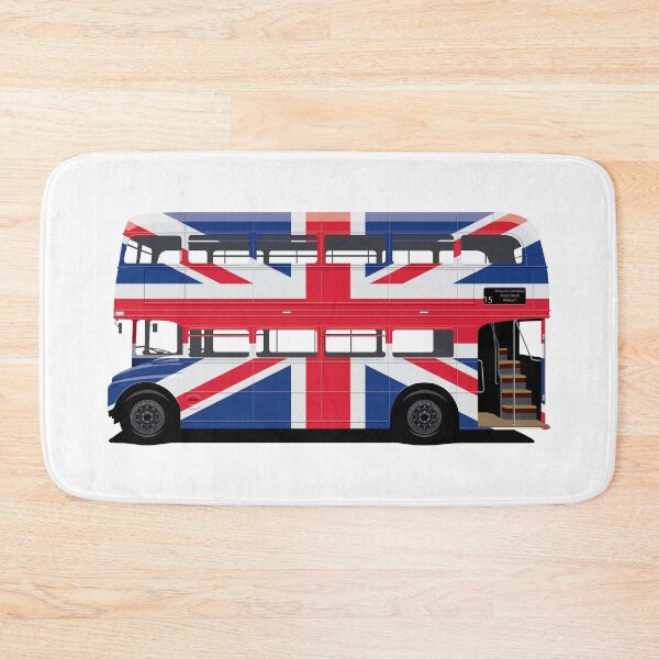 Item preview, London Bus With British Flag Wrap designed and sold by STUDIO-72.