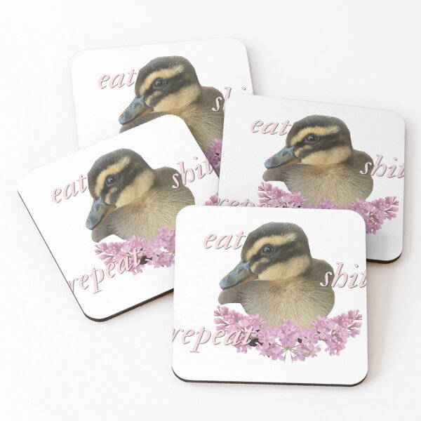 Item preview, eat, shit, repeat duckling designed and sold by sunin4th.