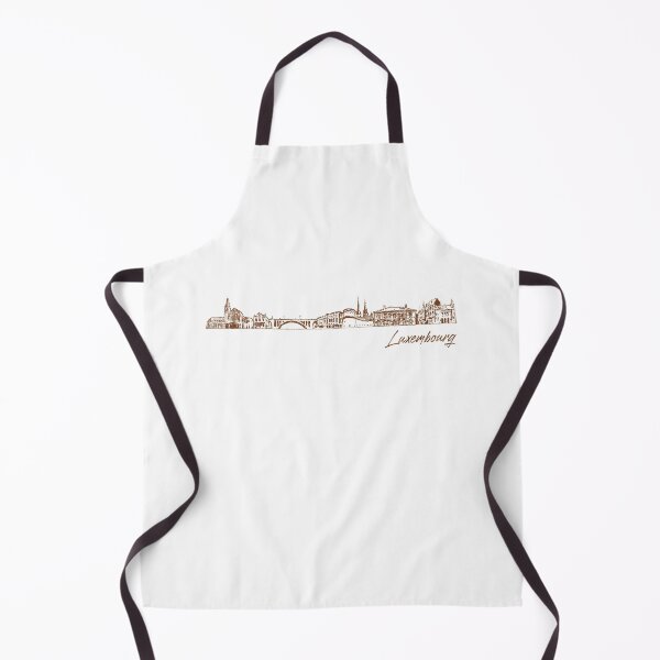 Item preview, Luxembourg hand drawn skyline designed and sold by chrlalexandru.