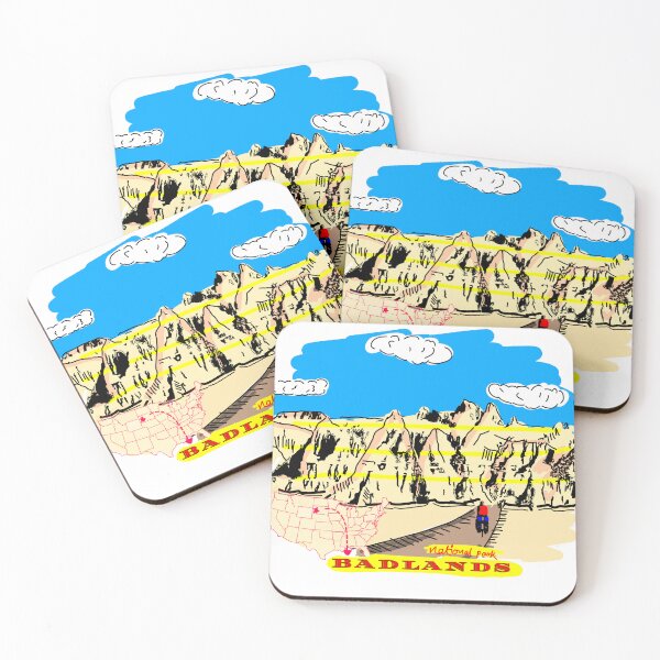 Item preview, BADLANDS national park designed and sold by SatyaYug.