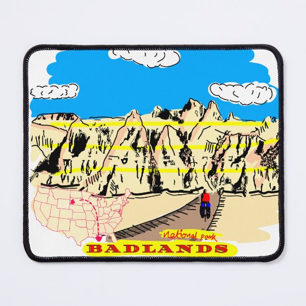 Item preview, BADLANDS national park designed and sold by SatyaYug.