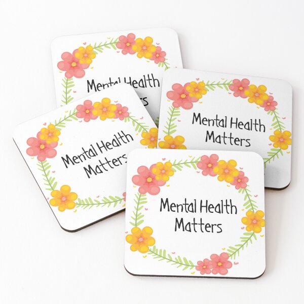Item preview, mental health matters, mental wellbeing designed and sold by yoshra.