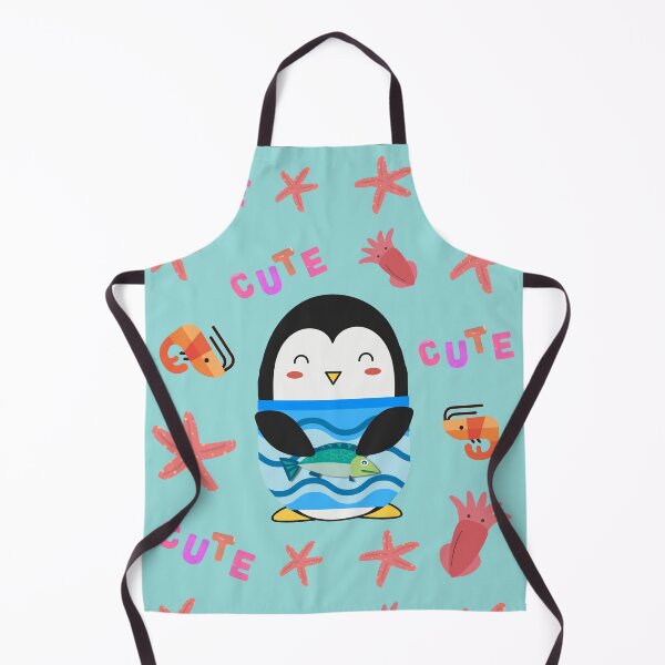 Item preview, Cute Antarctica Penguin Fishing at the Deep Blue Sea designed and sold by Cawaiico.