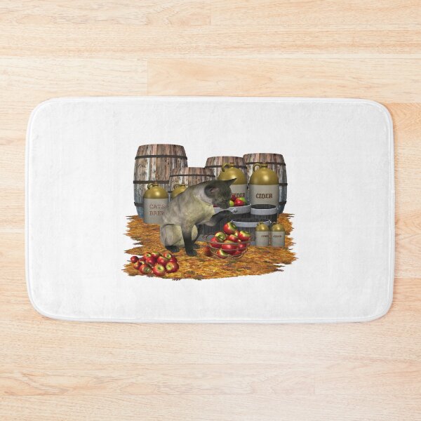 Item preview, Cat Playing With Apples, fantasy artwork designed and sold by LoneAngel.