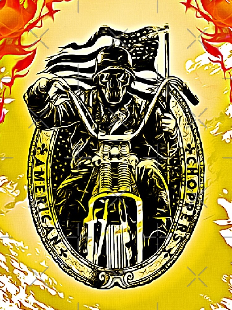 Thumbnail 3 of 3, Scarf, Chopper designed and sold by DrawingAndText.