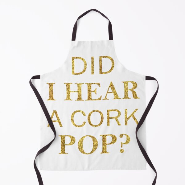 Item preview, ¿Escuché un pop de corcho? Amantes divertidos de beber designed and sold by JenniaStore.