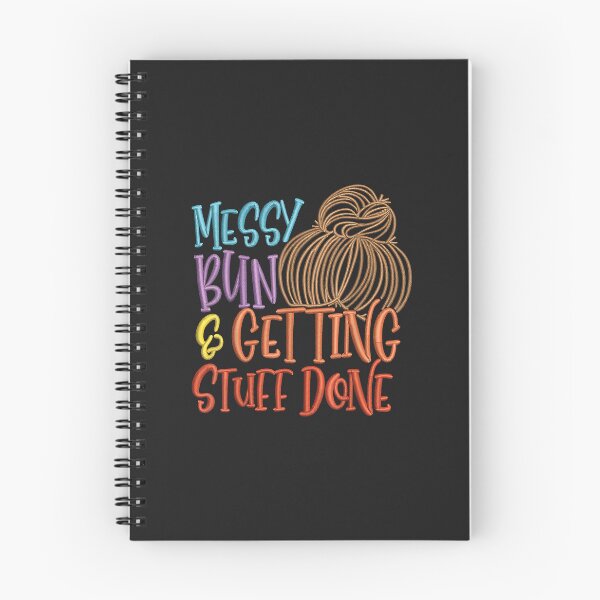Item preview, Messy Bun And Getting Stuff Done Funny Mother's Day designed and sold by olgacadb.
