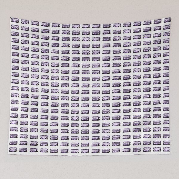 Item preview, Platinum Jubilee London Bus With Purple Union Jack Wrap designed and sold by STUDIO-72.