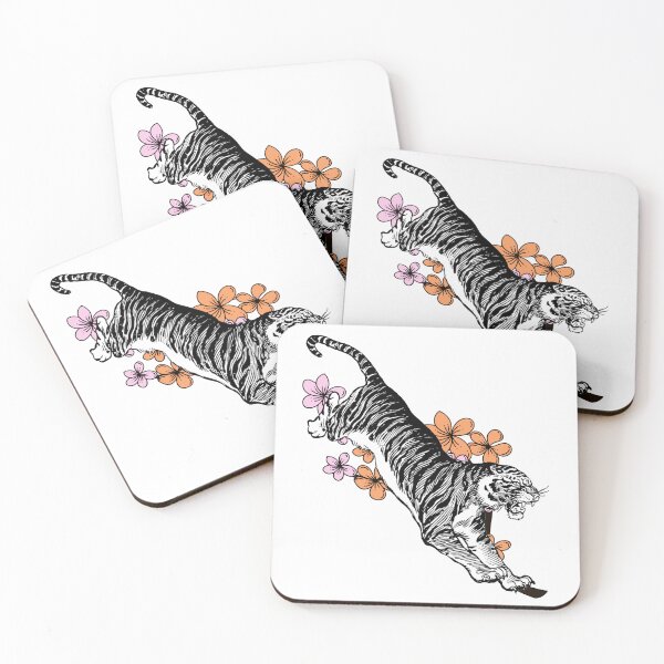 Item preview, Year of the tiger orange pink designed and sold by AmonRa16.