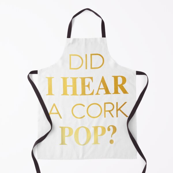 Item preview, ¿Escuché un pop de corcho? Amantes divertidos de beber designed and sold by JenniaStore.
