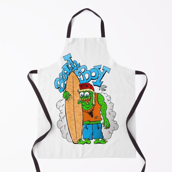 Item preview, Beach Boy Surfer Monster - waiting for big wave - black designed and sold by Marcel Wirth.