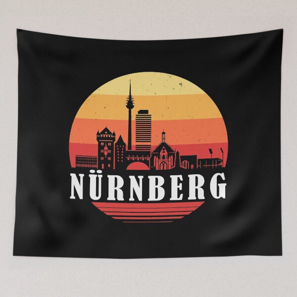 Item preview, Nuremberg Retro Skyline designed and sold by 1681830934131.
