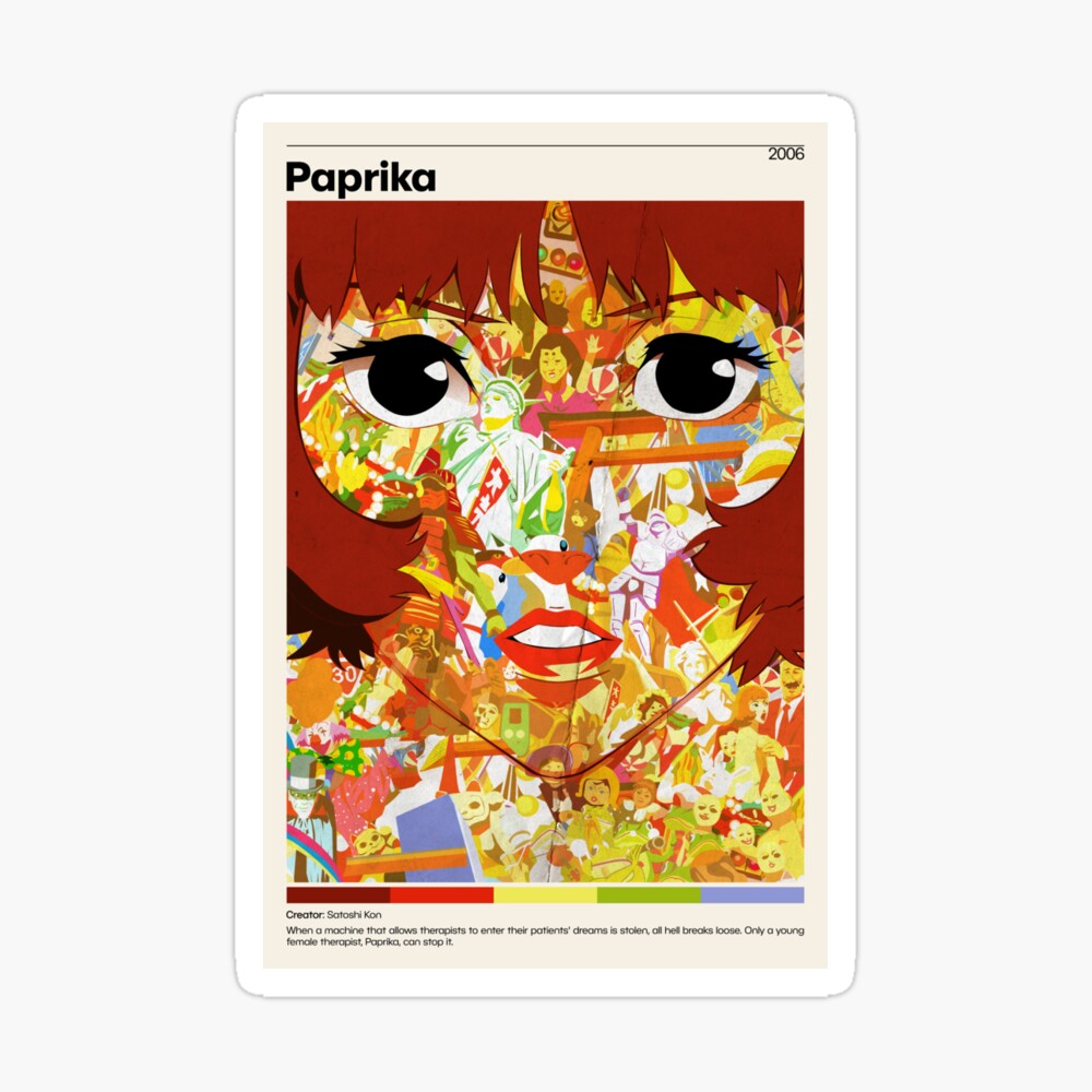 Paprika Anime Poster Print Poster