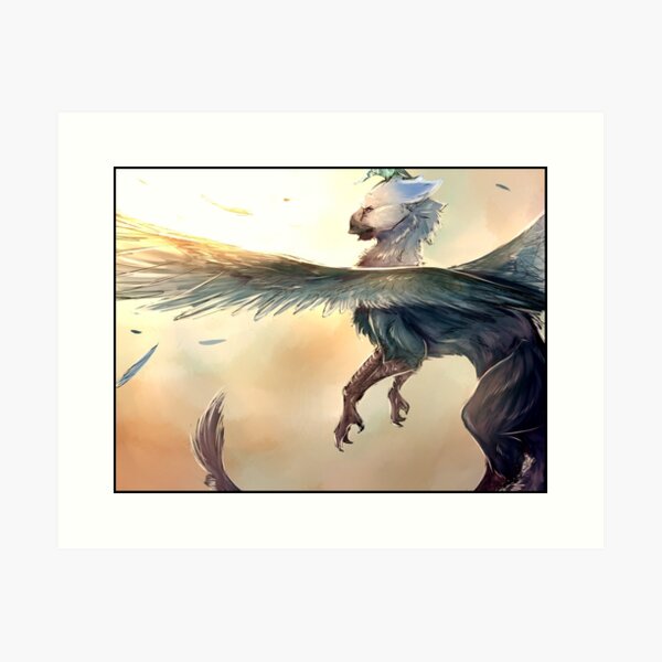 The Last Guardian - Free to Touch the Sky Art Print