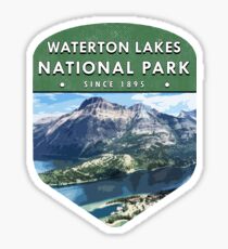 Waterton Lakes National Park 2 Sticker