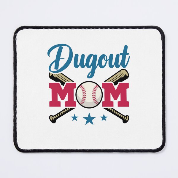 Item preview, Dugout Mom Baseball T-Ball Tee Ball Mother's Day designed and sold by jaygo.