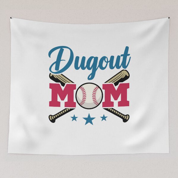 Item preview, Dugout Mom Baseball T-Ball Tee Ball Mother's Day  designed and sold by jaygo.