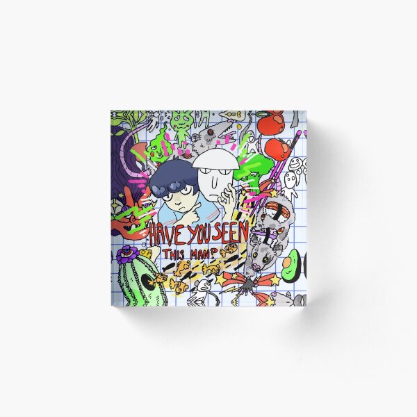 have you seen this man? Acrylic Block