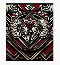 Robot Goat Photographic Print