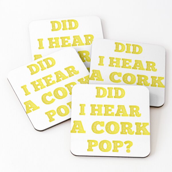 Item preview, Escuché un pop de corcho? Amantes divertidos de beber designed and sold by JenniaStore.