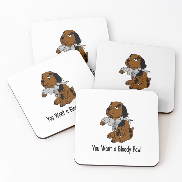 Item preview, Fun Novelty Injured Dog Offering a Paw designed and sold by NovawayDirect.