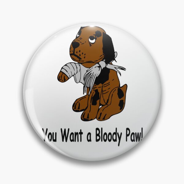 Item preview, Fun Novelty Injured Dog Offering a Paw designed and sold by NovawayDirect.