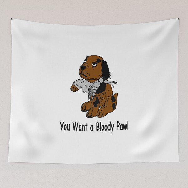 Item preview, Fun Novelty Injured Dog Offering a Paw designed and sold by NovawayDirect.