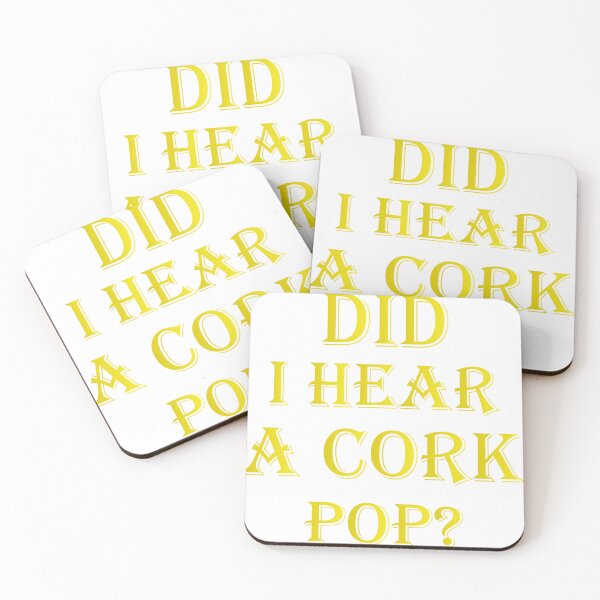 Item preview, Escuché un pop de corcho? Amantes divertidos de beber designed and sold by JenniaStore.