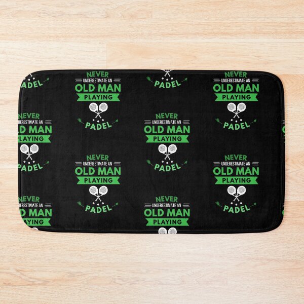 Item preview, Never Underestimate An Old Man Playing Padel designed and sold by FunSilly.
