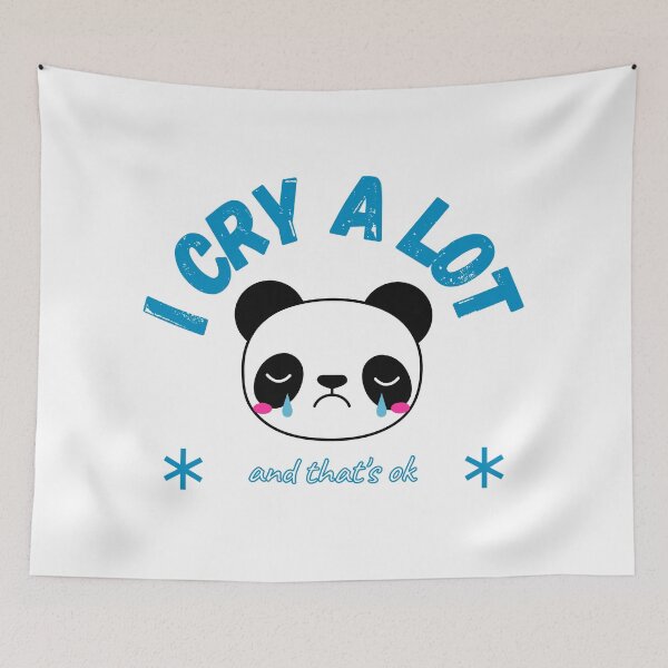 Item preview, I Cry a Lot and That's Ok designed and sold by deejum.