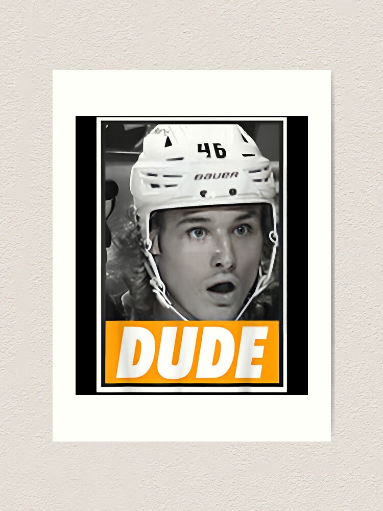 Trevor Zegras USA Hockey Celly | Poster