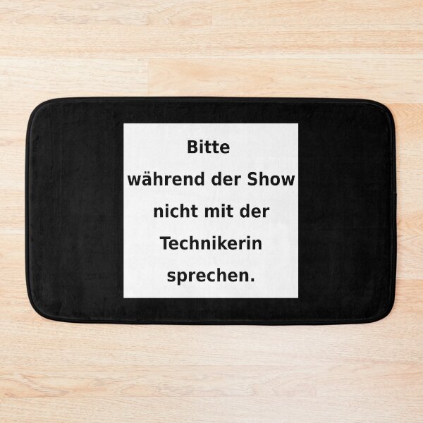 Item preview, Warning: do not talk to the technician T-Shirt b / w designed and sold by Marcel Wirth.