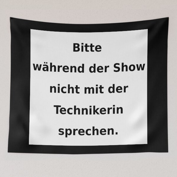 Item preview, Warning: do not talk to the technician T-Shirt b / w designed and sold by Marcel Wirth.