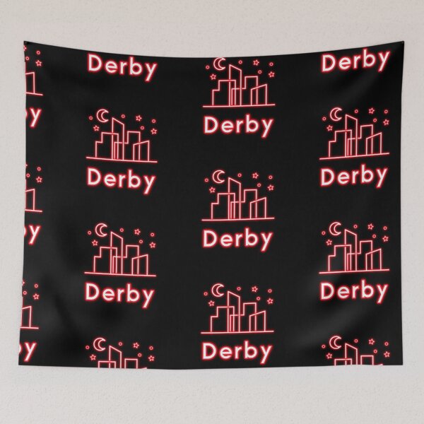 Item preview, Derby UK, Derby United Kingdom, Derby England, Derby great britain cities designed and sold by SuperiorPrints.