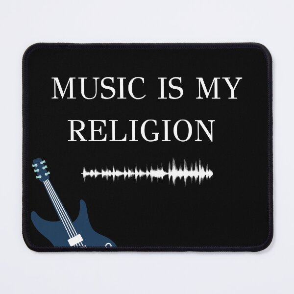 Item preview, Music is my religion designed and sold by authenticwords.