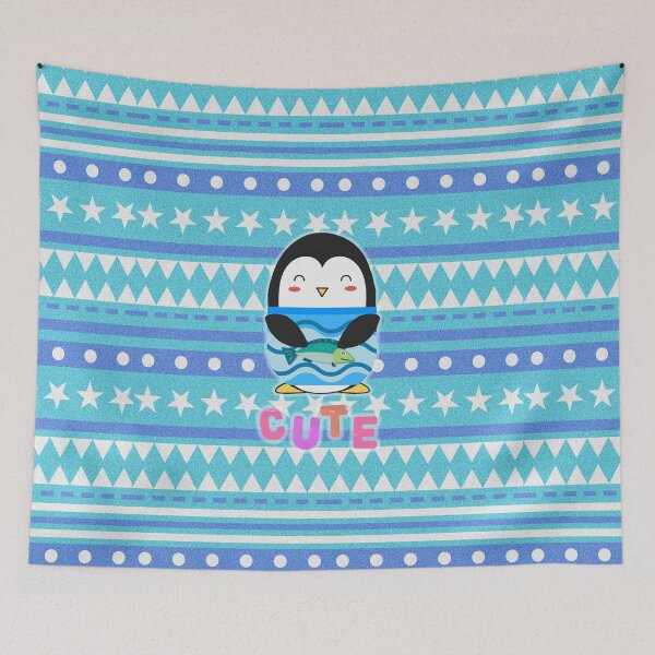 Item preview, Cute Antarctica Penguin Fishing at the Deep Blue Sea Pack 4s designed and sold by Cawaiico.