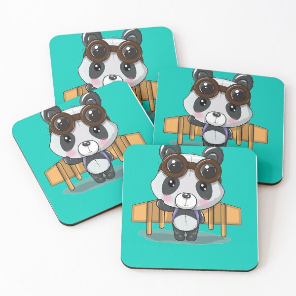 Item preview, Cute Animal Friendly Panda Clock, sticker Classic . designed and sold by fergalamand.