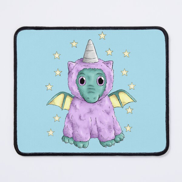 Item preview, Baby Dragon In A Unicorn Costume designed and sold by PhoenixGrayson.