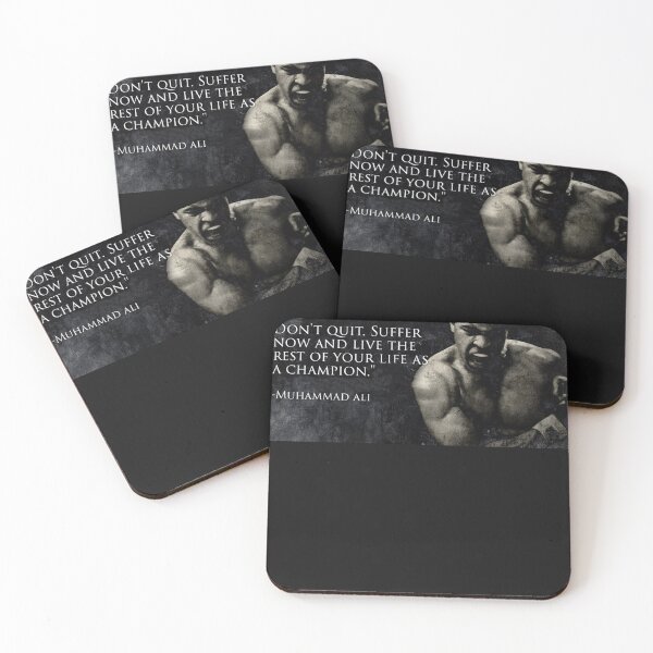 Item preview, I hated every minute of training - Muhammad Ali Sticker designed and sold by ilr9ctrin.