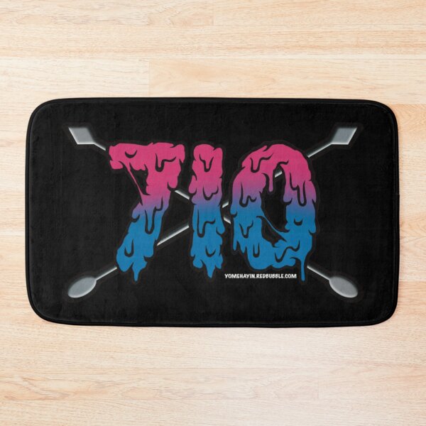 Item preview, 710 oil drip pink and blue  designed and sold by YomeHayin.