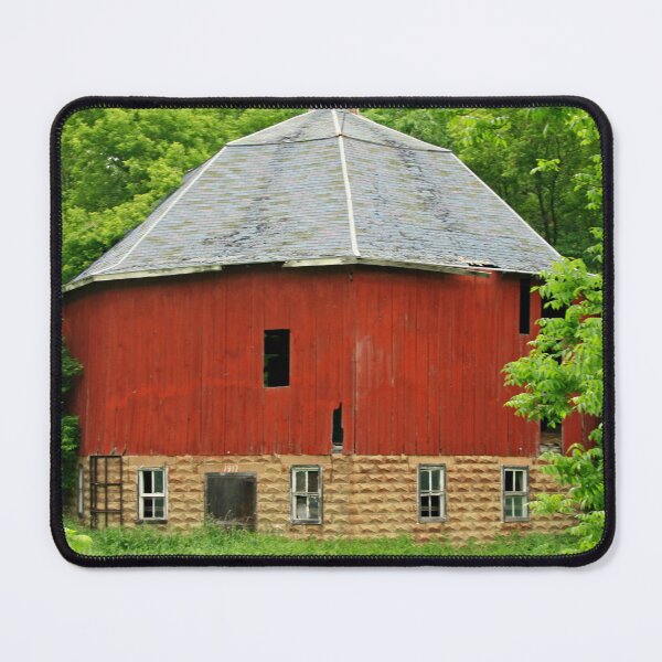 Item preview, old round barn designed and sold by Lynne Prestebak.