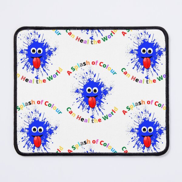 Item preview, Fun Novelty Image of a Splash of Colour Heals the World designed and sold by NovawayDirect.