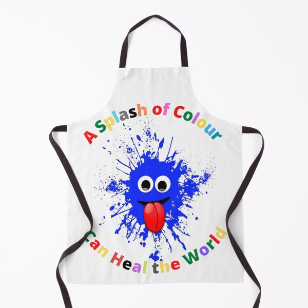 Item preview, Fun Novelty Image of a Splash of Colour Heals the World designed and sold by NovawayDirect.