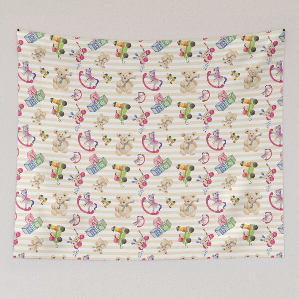 Item preview, Pattern of kid's toys designed and sold by Lolly's Lane Shoppe.
