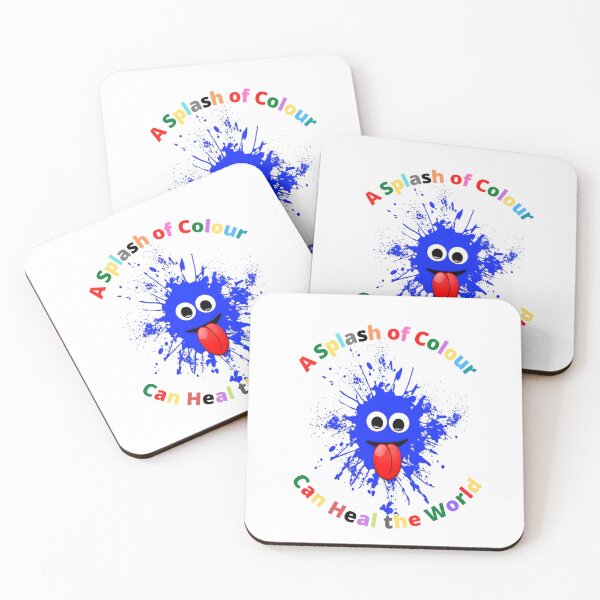 Item preview, Fun Novelty Image of a Splash of Colour Heals the World  designed and sold by NovawayDirect.