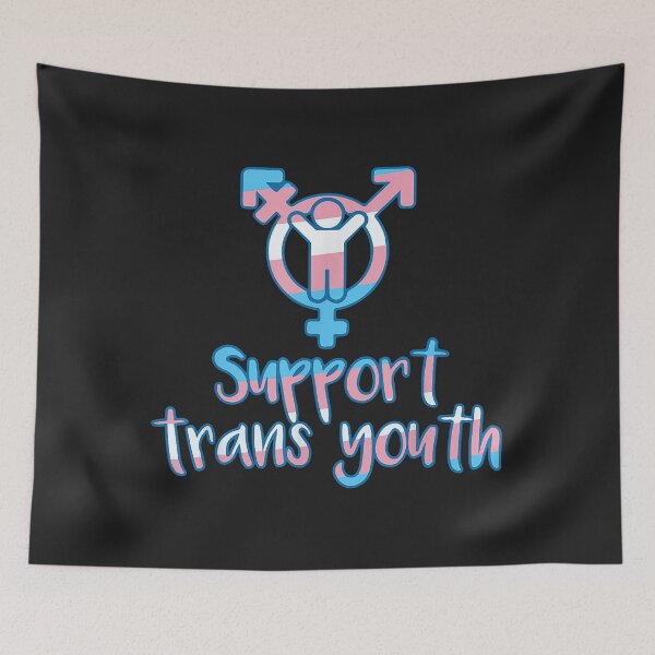 Item preview, Support Trans Youth Protect Kids LGBT Transgender Pride designed and sold by olgacadb.